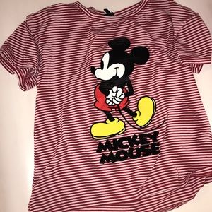 Mickey Striped Shirt